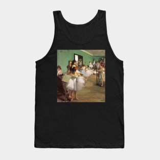 The Dance Class by Edgar Degas Tank Top